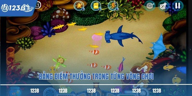 Bảng điểm thưởng trong từng vòng chơi