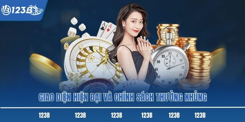 Giao diện hiện đại và chính sách thưởng khủng