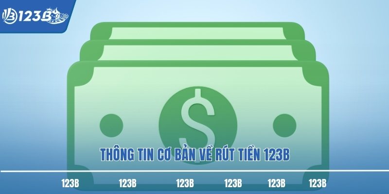 Thông tin cơ bản về rút tiền 123B