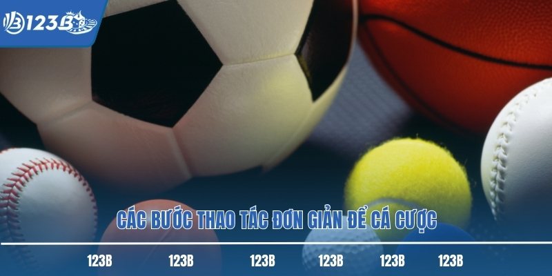 Các bước thao tác đơn giản để cá cược Các bước thao tác đơn giản để cá cược